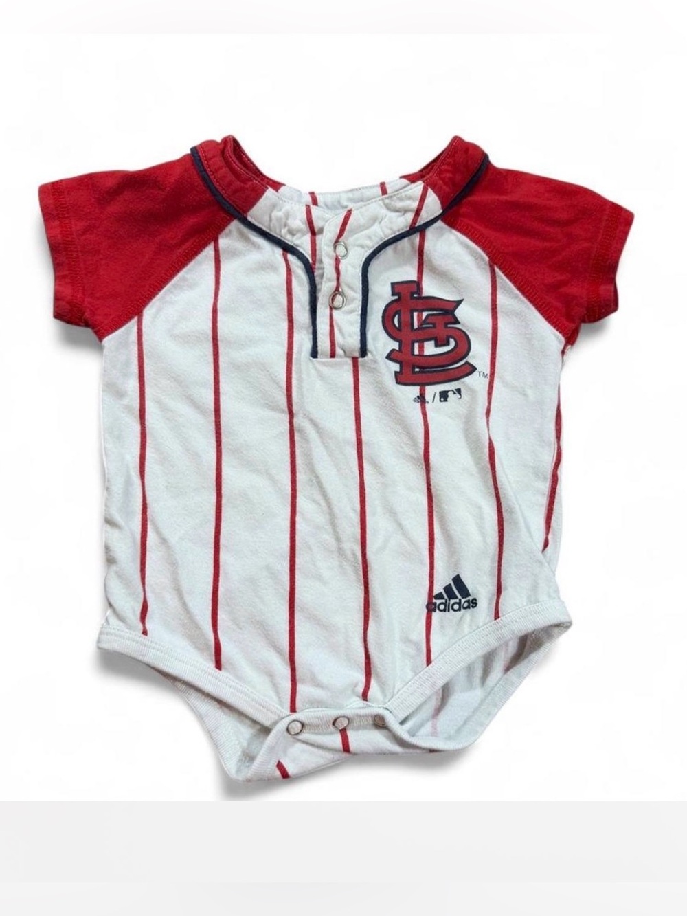 Adidas St. Louis Cardinals Infant Baseball Bodysuit Onesie 3-6 Months MLB